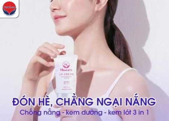 Kem chống nắng Newcare UV Cream SPF50+ PA++++ Nhật Bản<