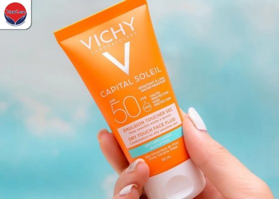 Kem chống nắng Vichy Capital Soleil Mattifying Face Fluid Dry Touch SPF50+ PA++++