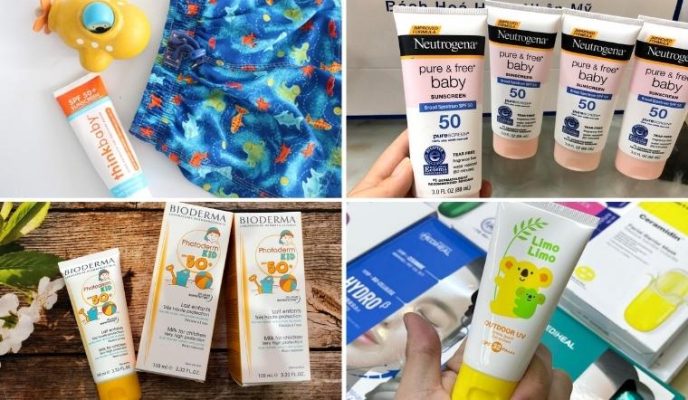 Top 12+ kem chống nắng cho trẻ em 10 tuổi an toàn dịu nhẹ cho làn da