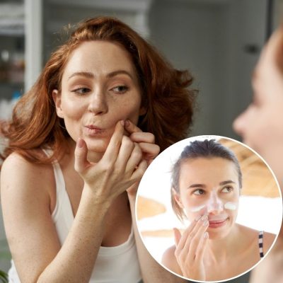 Cách bôi kem chống nắng cho da mụn