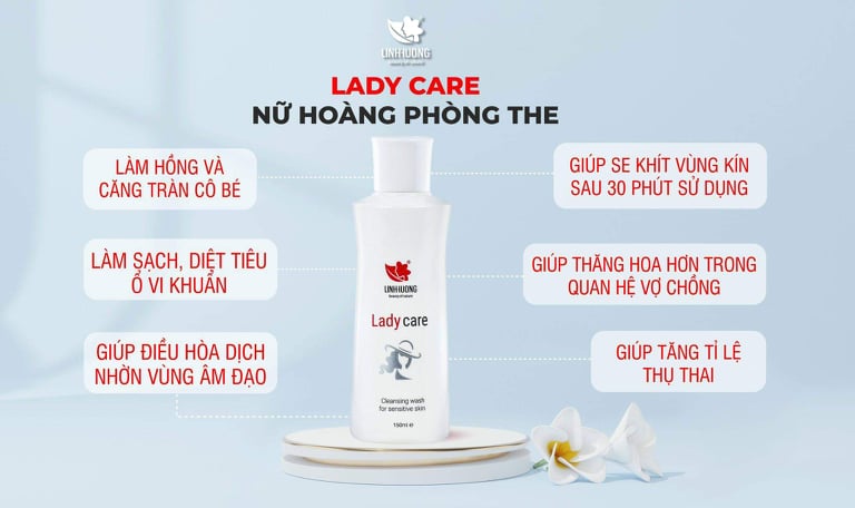 Dung dịch vệ sinh Linh Hương ngăn ngừa viêm nhiễm, nấm ngứa