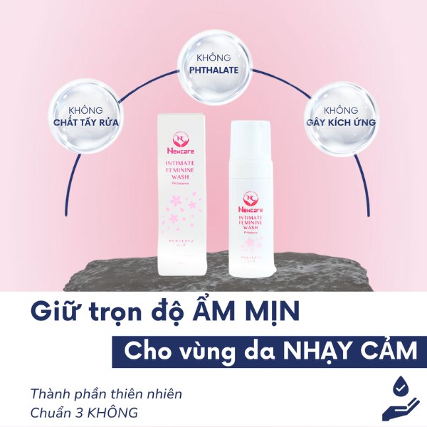 Dung dịch vệ sinh phụ nữ Newcare Nhật Bản