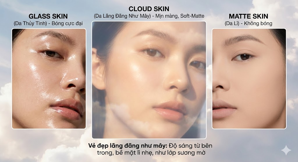 Cloud Skin là gì? Trào lưu da mịn – mềm như mây đang gây sốt tín đồ làm đẹp